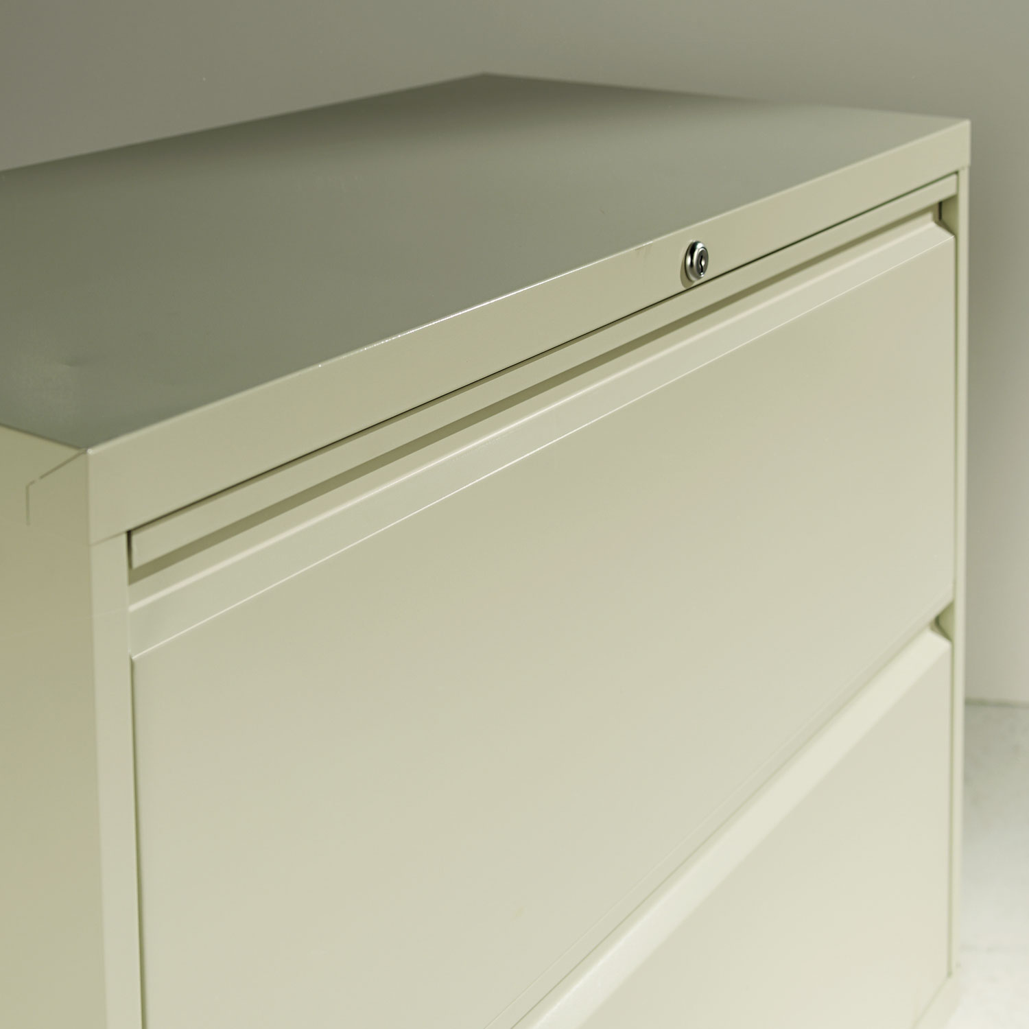 Alera Four-drawer Lateral File Cabinet, 36w X 18d X 52.5h, Light Gray - image 2 of 3