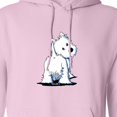 thumbnail image 3 of Inktastic Fluffybutt Westie Adult Hoodie Sweatshirt, 3 of 4
