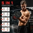 thumbnail image 5 of GIKPAL 110lbs(55lb*2) Adjustable Dumbbells,Quick Select 15-55lbs set of 2 Adjustable Free Weights Plates with Rack for Women and Men for Home Gym Full Body Workout Fitness, 5 of 7
