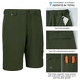 thumbnail image 5 of BASSDASH FP01M 10.5” Mens Fishing Cargo Shorts Quick Dry UPF 50+ Water Resistant, 5 of 6