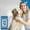 Blue, variant on FeiFu 20 PCS Pet Disposable Gloves Dog Cats Bath Cleaning Gloves Waterless Grooming Wipes Gloves for Decontamination Hair Removal Pet Care Supplies