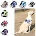 thumbnail image 2 of Pet Harness,chest strap dog， No Pull Leash for Small and Large Dogs, Rubber Handle, dog harness with  Vest reflective Custom ID ShopWise Round, 2 of 16