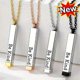 thumbnail image 4 of Be Kind...Of A Bitch - 3D Engraving Vertical Bar Necklace,Stainless Steel Necklace!, 4 of 4