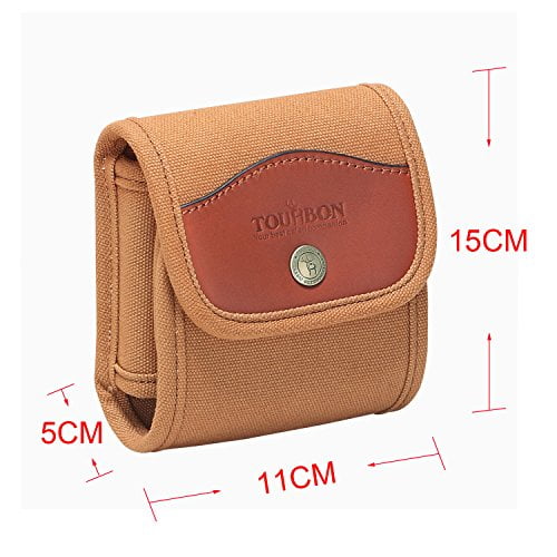 Details about   Leather Canvas Rifle Ammo Wallet/Shell Pouch/Cartridge Holder/Ammunition Carrier 