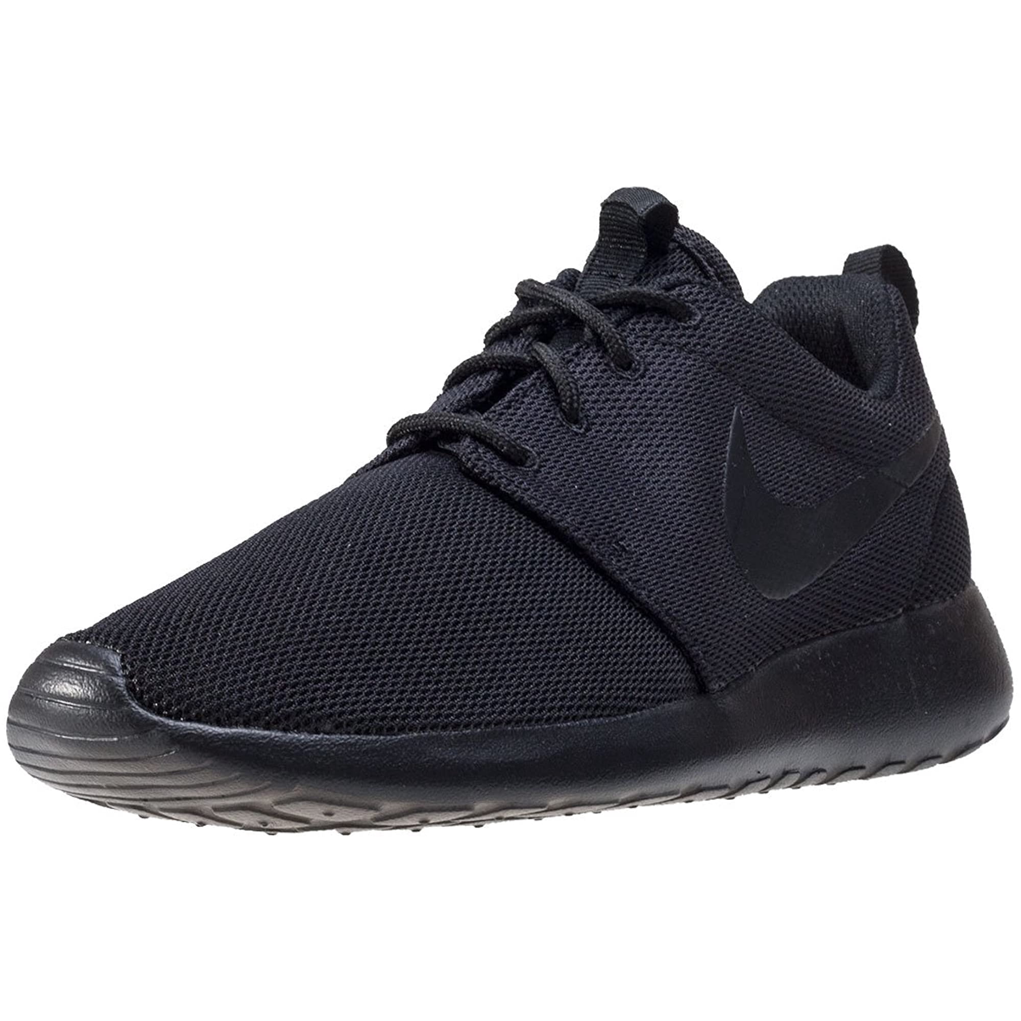 Nike Womens Roshe One Running Shoes 5.5 BM Black/Black/Dark Grey | Walmart