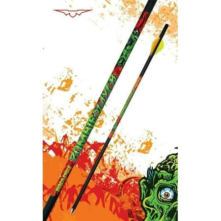 Black Eagle Zombie X-Bow Fletched Arrows - .003 6 Pack - 18