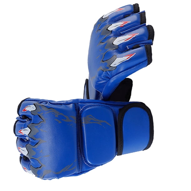 Guantes de boxeo de medio dedo, guantes de boxeo de medio dedo para hombres, guantes de boxeo de medio dedo, diseño exquisito