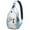 Marine Adorable Crab1-3, variant on Marine Adorable Crab Sling Backpack for Women Men Shoulder Backpack Chest Bag Chest Bag Travel Hiking Casual Sport Daypack