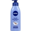 NIVEA Smooth Daily Moisture Body Lotion, Shea Butter 16.9 oz (Pack of 2)
