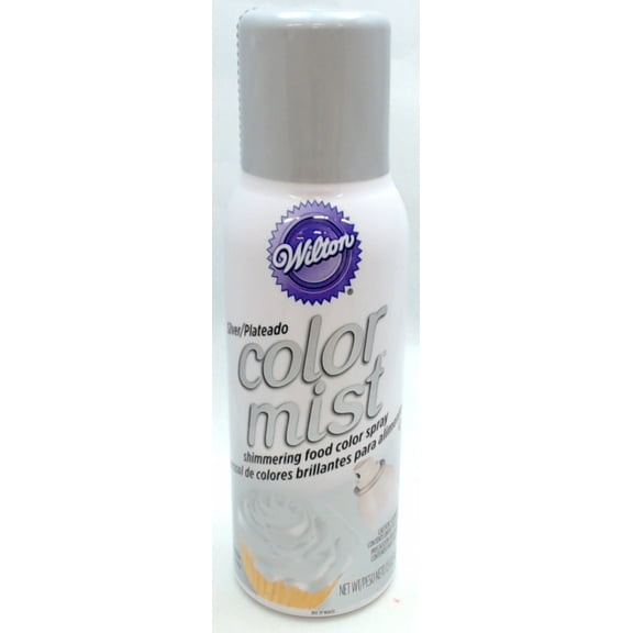 710-5521, Wilton 1.5 Oz Silver Color Mist Shimmering Food Color Spray