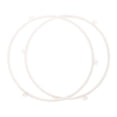 thumbnail image 1 of 2 Pcs Bagues de Support de Four Plateau Tournant de Micro-Ondes Rouleaux de Plaque Bagues de Roue de Support de Four, 1 of 9