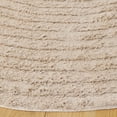 thumbnail image 3 of Safavieh Easy Care Edythe Solid Machine Washable Area Rug, Beige, 6' x 6' Round, 3 of 7