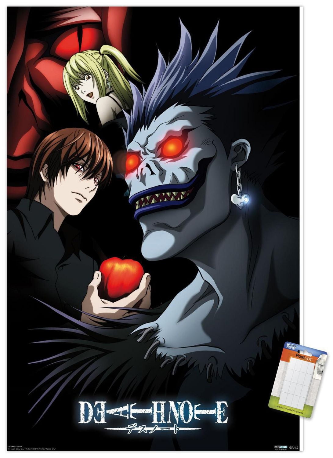 Death Note - Group Wall Poster, 22.375" x 34" Framed