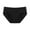 Black, variant on Ashirexll Leakproof Underwear for Women, Period Underwear for Women Heavy Flow, Medium Low Waist Cotton Breathable Panties Wine L