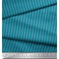 thumbnail image 3 of Soimoi Blue Cotton Voile Fabric Arrow & Stripe Fabric Prints By Yard 56 Inch Wide, 3 of 3