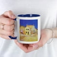 thumbnail image 3 of CafePress - Van Gogh The Yellow House Mug - 11 oz Ceramic Mug - Novelty Coffee Tea Cup, 3 of 3