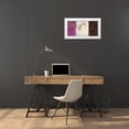 thumbnail image 3 of Roux, Simon 24x14 White Modern Wood Framed Museum Art Print Titled - Maternite I, 3 of 4