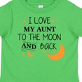 thumbnail image 4 of Inktastic I Love My Aunt to the Moon and Back Boys or Girls Toddler T-Shirt, 4 of 5