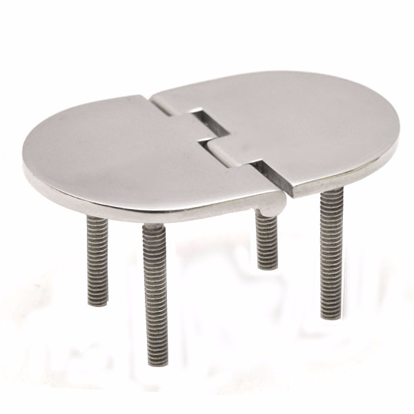 Malibu Boat Upholstery Hinge 5645010 4 x 2 1/2 Inch Stainless