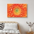 thumbnail image 2 of IDEA4WALL Canvas Wall Art Blooming Orange and Yellow Gerbera Daisy Floral Flower Photography Realism Modern Closeup Colorful for Living Room, Bedroom, Office - 24"x36", 2 of 5