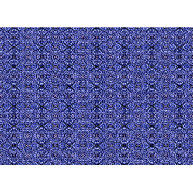 Ahgly Company Machine Washable Indoor Rectangle Transitional Denim Dark Blue Area Rugs, 5' x 7'