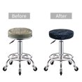 thumbnail image 3 of Uemuo Blue Sports Car Pattern Round Bar Stool Seat Covers Washable Stool Cushion Slipcover Elastic Bar Chair Covers-14 inch, 3 of 7