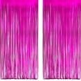 thumbnail image 1 of Telón de fondo Party Streamers GREATRIL, fucsia brillante, 1 m x 2,5 m, paquete de 2, 1 of 6