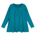 thumbnail image 4 of Women's Crew Neck Base Layer Top Long Sleeve Casual Undershirt Long Sleeve Base Layer L, 4 of 6