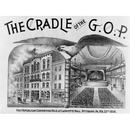 The Cradle of the GOP Rolled Canvas Art - Science Source (36 x 24)