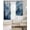 Blue, variant on Green Mountain Black Out Curtains 63 Inch Long, Room Darkening Draperies Curtains Panels, Misty Forest Nature Woodland Pine Tree Landscape Thermal Curtain for Bedroom Living Room 52"x63" 2 Panels