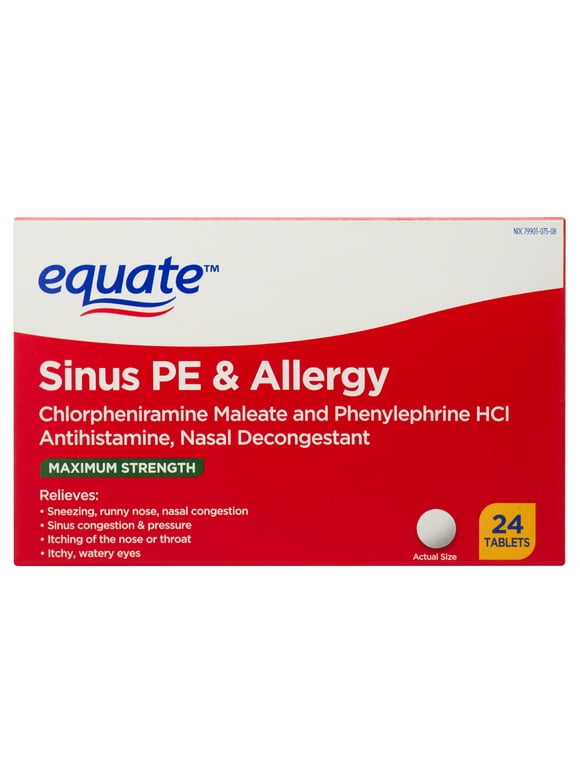 Equate Allergy Relief in Allergy Medicine