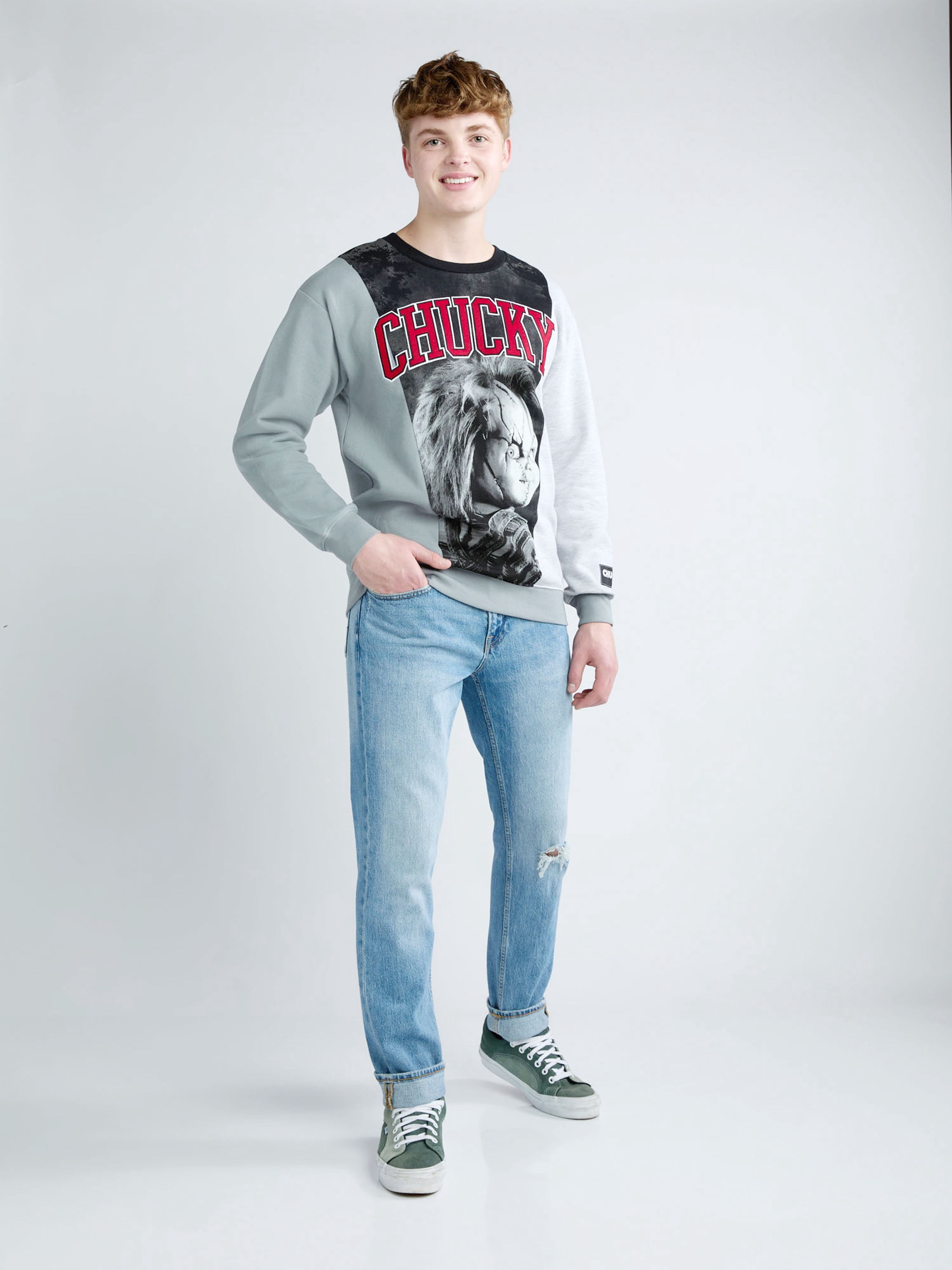 Chucky Men's & Big Men's Graphic Sweatshirt, Sizes XS-3XL