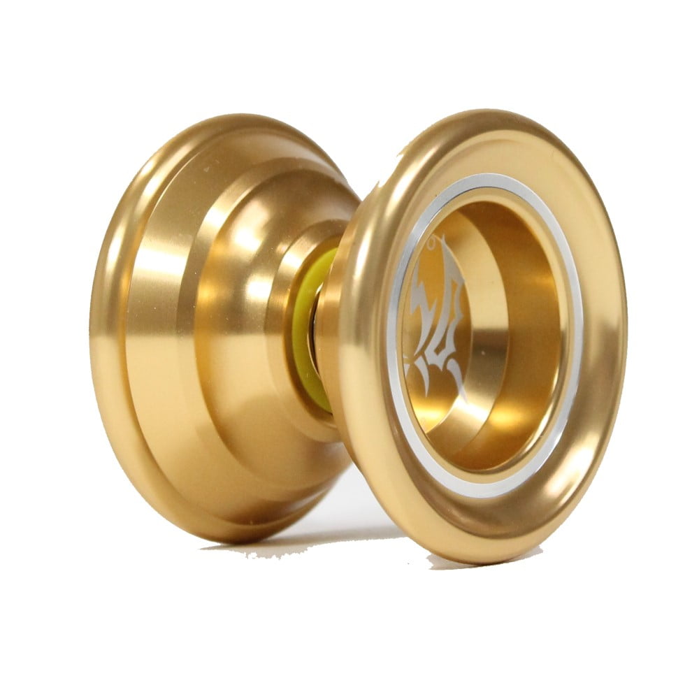 MAGICYOYO K2 YoYo Metal Aviation Aluminum YoYo (Gold)