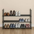 thumbnail image 3 of UWR-Nite Shoe Rack, 3-Tier Shoe Organizer, Hold up to 15 Pairs of Shoes, Stackable Shoe Tower for Living Room, Entryway, 3 of 8