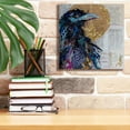 thumbnail image 6 of Epic Graffiti 'Raven 7' by St. Hilaire Elizabeth, Canvas Wall Art, 12"x12", 6 of 8