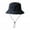 Navy Blue, variant on Sunsanly Waterproof Bucket Rain Hat with Chin Strap Quick Dry Packable Boonie Sun Hat Safari Hat UV Protection-Black