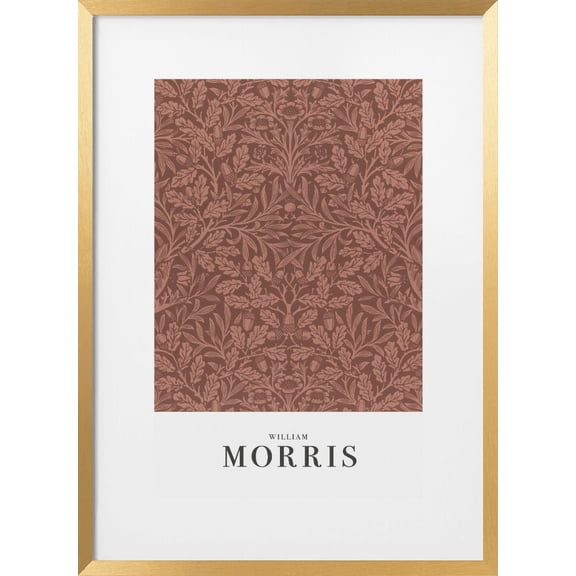 Acorns and oak leaves Framed Art Modern Wall Decor