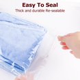 thumbnail image 5 of MODANU 50 Pcs Cellophane Bags, Clear Poly Bags, Resealable Self-Sealing Plastic Bags for Packaging Shirts, Clothing, Party Favors (14 x 20inch), 5 of 7