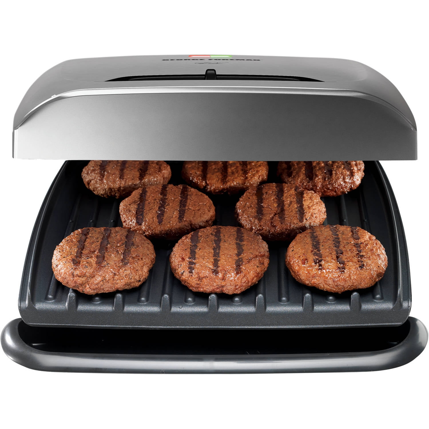 cooking burgers on foreman grill temperature