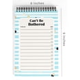 thumbnail image 2 of Inkdotpot To Do List Notepad 6 X 9 Paper Stationery, Stripes Spiral Notepad Daily Checklist- Motivational Organizer Planner List Pad- Notepad Tear Off (50 Sheets), 2 of 5