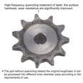 thumbnail image 3 of Unique Bargains 11 Teeth Sprocket Single Strand 1/2' Pitch, 10mm Bore Carbon Steel, 3 of 6