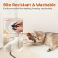 thumbnail image 4 of Potaroma Cat Toys Rechargeable Flapping Bird Sparrow, Lifelike Chirp Tweet, Touch Activated Kitten Toy Interactive Cat Exercise Toys for All Breeds Cat Kicker Catnip Toys 4.0 Inches, 4 of 7