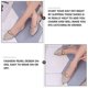 thumbnail image 3 of 1Pair Summer Pointy Flat Nude Shoes Elegant Pearl Non-Slip Single Woman Shoes, 3 of 4