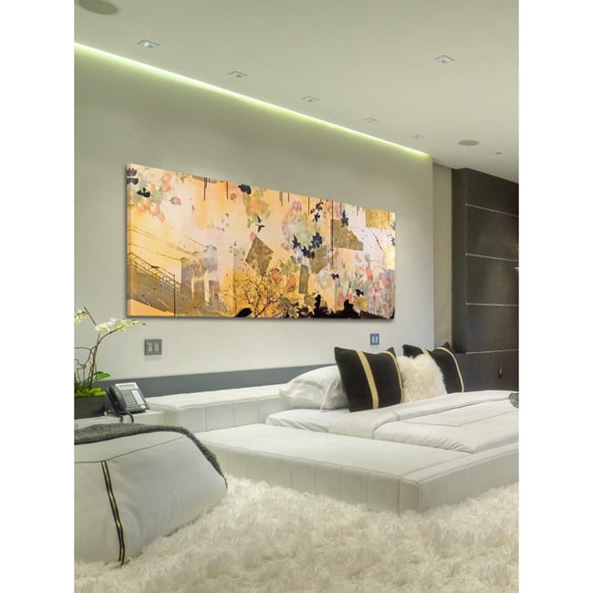Marmont Hill "Etched in Stone" by Tracy Silva Barbosa Painting Print on Canvas