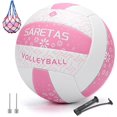 thumbnail image 1 of Saretas de voleibol, tamaño oficial, suaves al tacto, para interiores y exteriores, 1 of 7