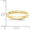 thumbnail image 5 of 10K Yellow Gold 3mm Half Round Band Size 6, 5 of 5