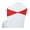 Red, variant on MDS Pack of 25 Spandex Chair Bow Sash Bands Ties Without Buckle for Wedding - Red