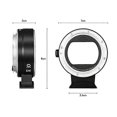 thumbnail image 5 of EOS EF to RF Lens Adapter, Autofocus Lens Mount Adapter with Control Ring, 5 of 5