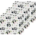 thumbnail image 3 of Coolnut Panda Bamboo Wash Cloth Set of 4, 12 x 12 Inch Cotton Baby Washcloths Highly Absorbent and Soft Feel Fingertip Towels Face Towels for Bathroom, Gym, Spa Washcloth Gift, 3 of 7
