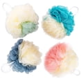 thumbnail image 1 of Esponjas Malla Baño Flores Cuerpo Exfoliante Esponja Bola Esponja Loofahs Espuma Baño Exfoliante Ducha Flor para Mujeres Hombres Exfoliar Piel Limpiar Piel Calmante BANYUO Electrónica, 1 of 6